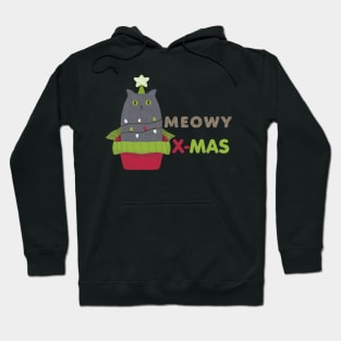 Meowy Christmas Hoodie